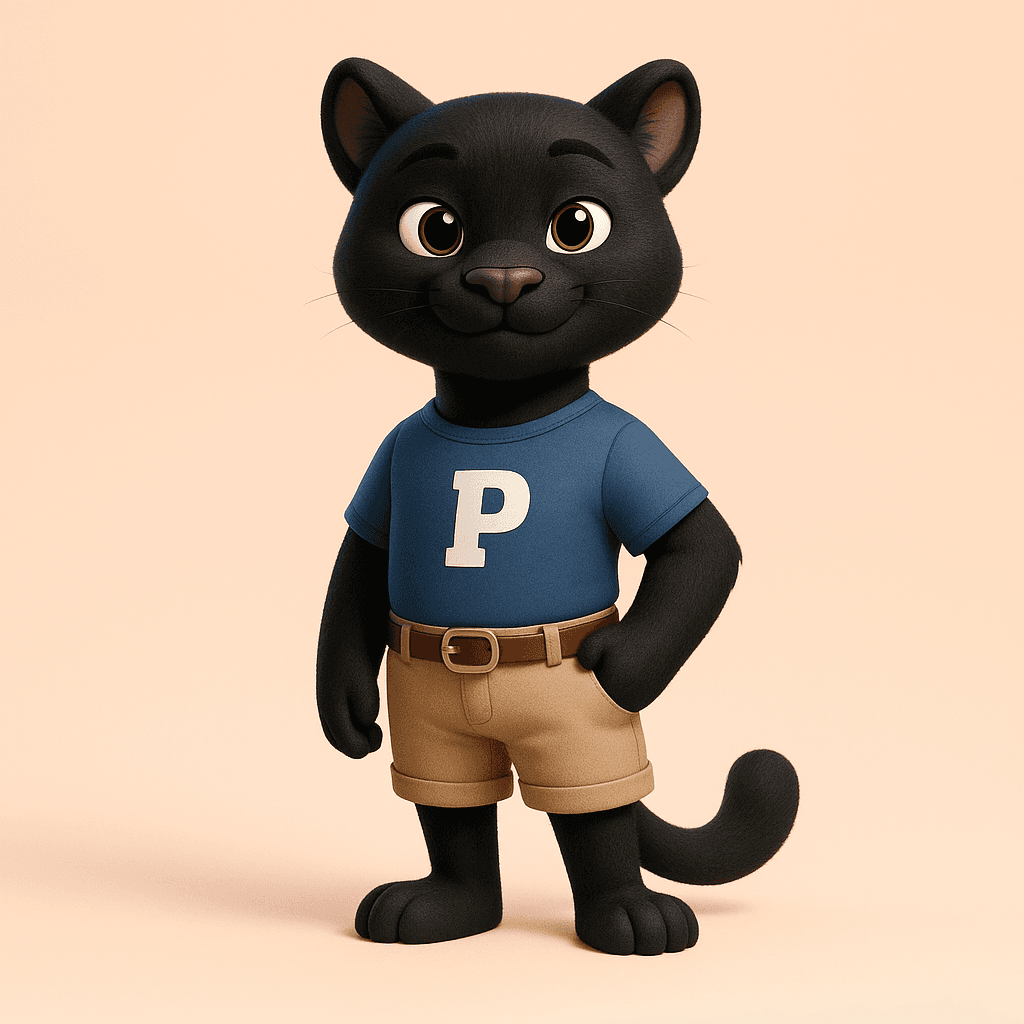 Powerful Panthers mascot