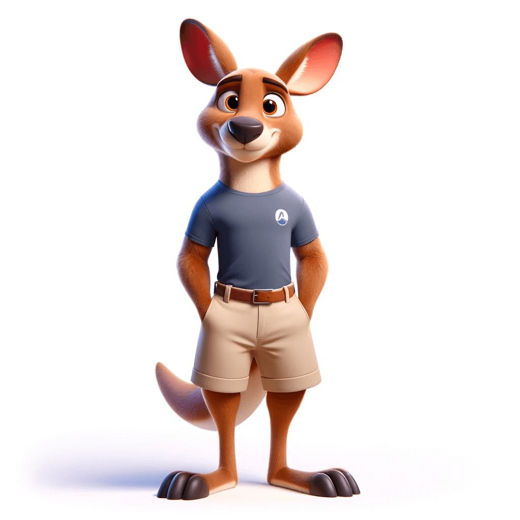 Kind Kangaroos mascot